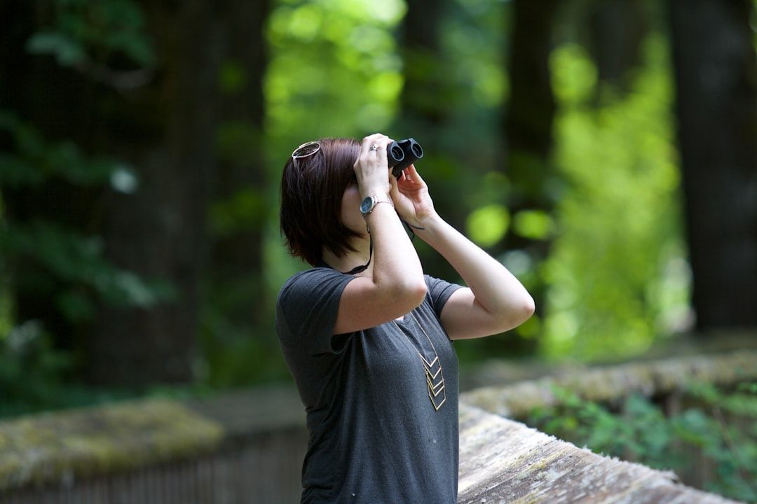 Photo Birdwatching binoculars